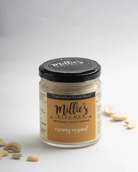 Millie's Creamy Original Wheel vegan Cheese Earth Story