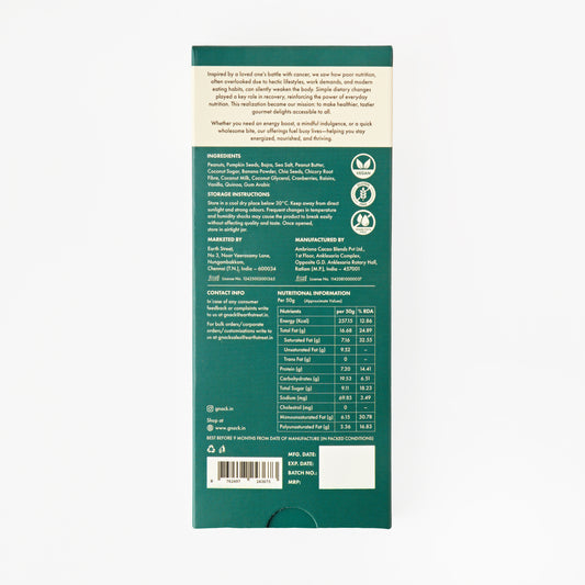 Gnack's Vegan Energy Bar