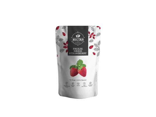 Nectar Superfoods Freeze Dried Strawberry-20gms Nectar