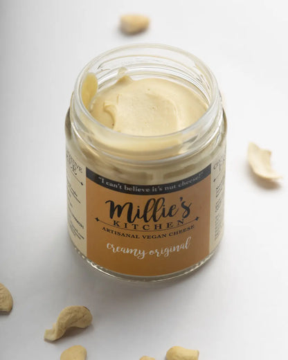 Millie's Creamy Original Wheel vegan Cheese Earth Story