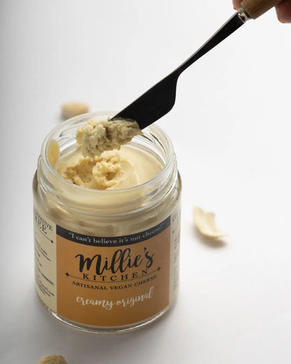 Millie's Creamy Original Wheel vegan Cheese Earth Story