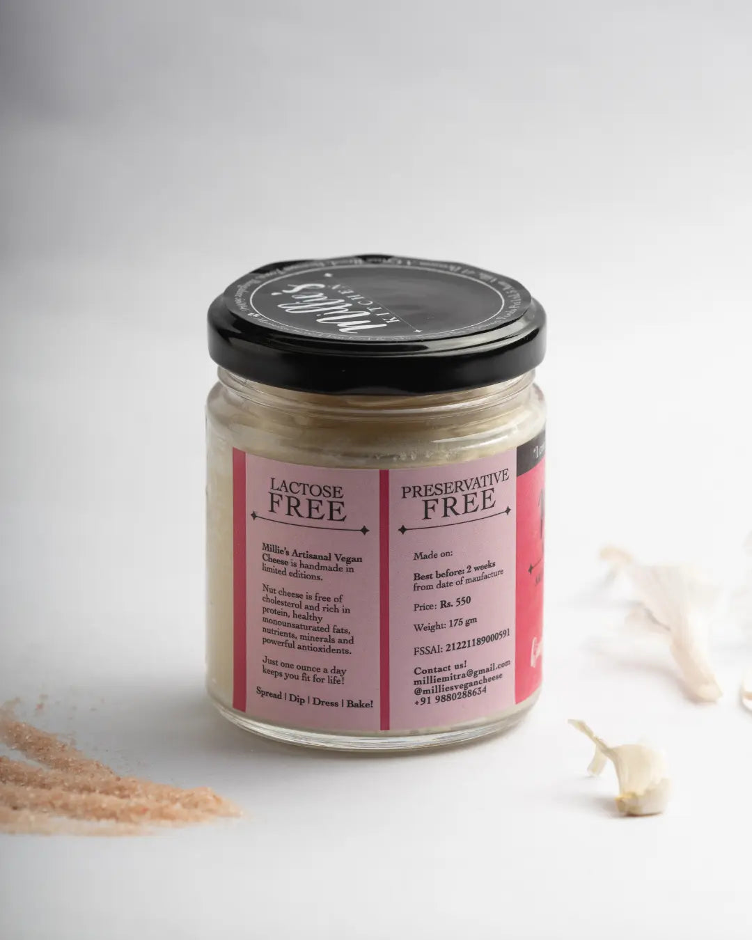 Millie's Vegan Garlic and Pink Himalayan Salt Earth Story