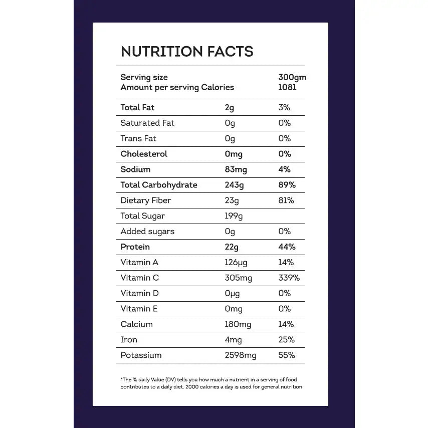 Purple Pitcher Smoothie Mix- Black Jamun-Banana Nectar Superfoods