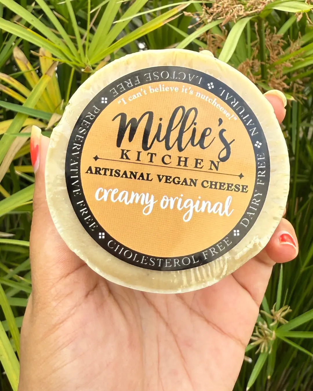 Millie's Creamy Original Wheel vegan Cheese Earth Story