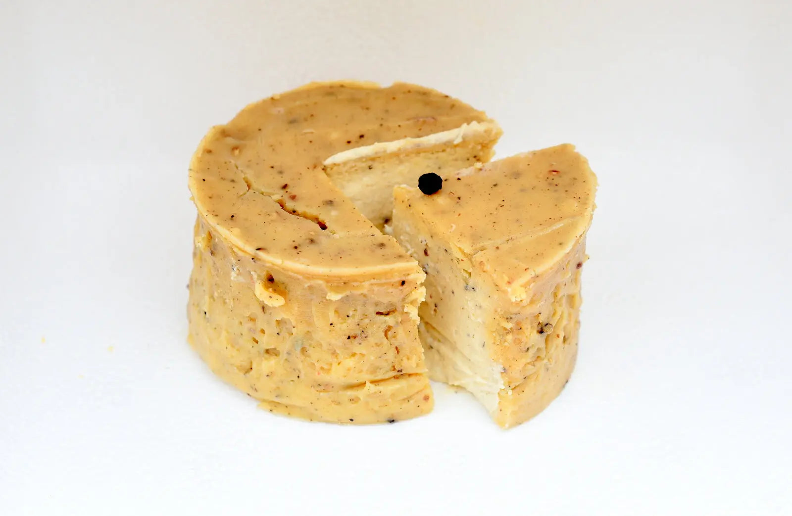 Crushed Pepper Wheel Vegan Cheese Earth Story