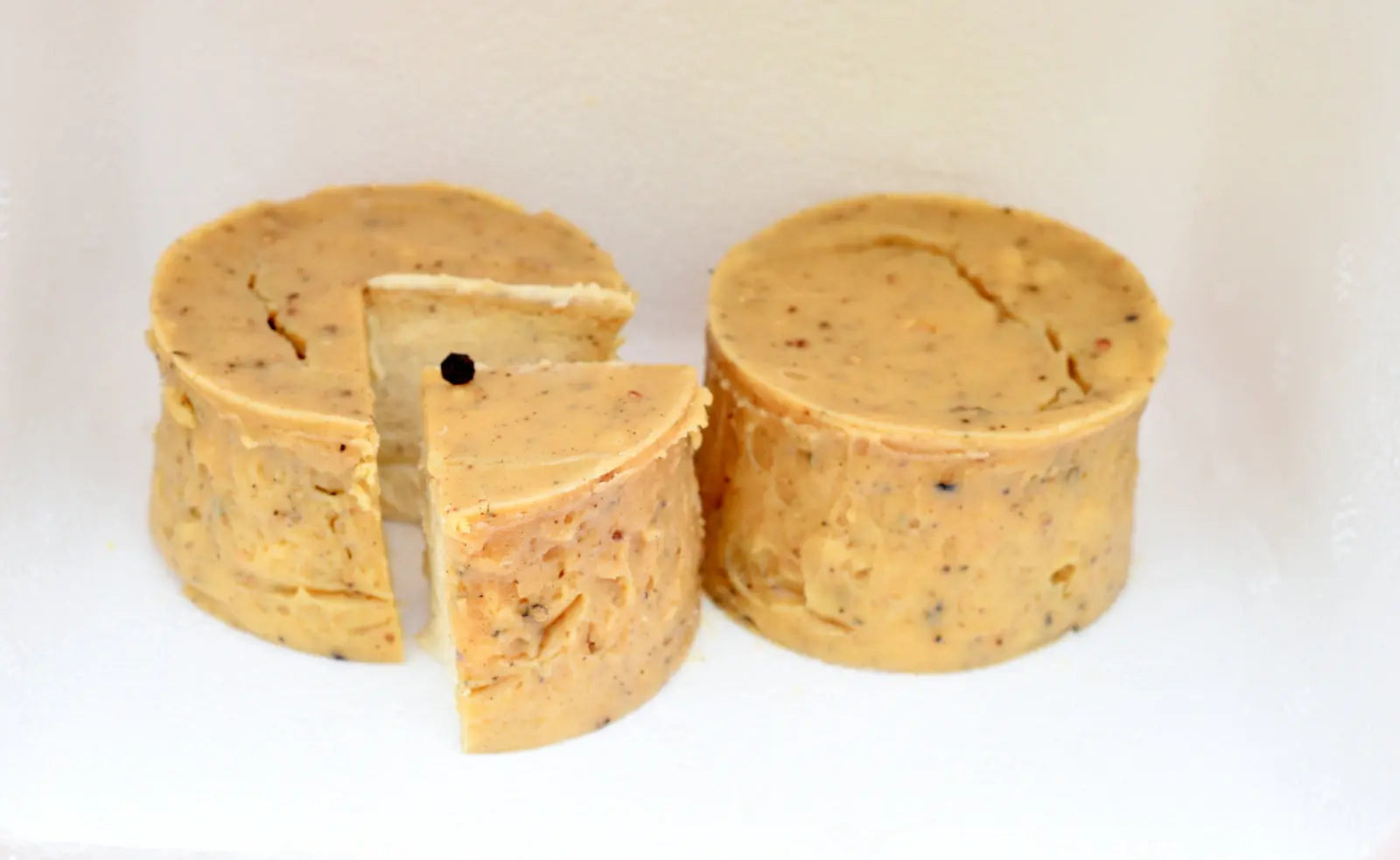 Crushed Pepper Wheel Vegan Cheese Earth Story