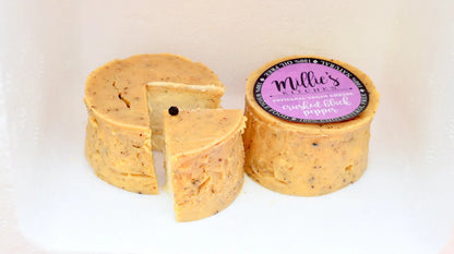 Crushed Pepper Wheel Vegan Cheese Earth Story