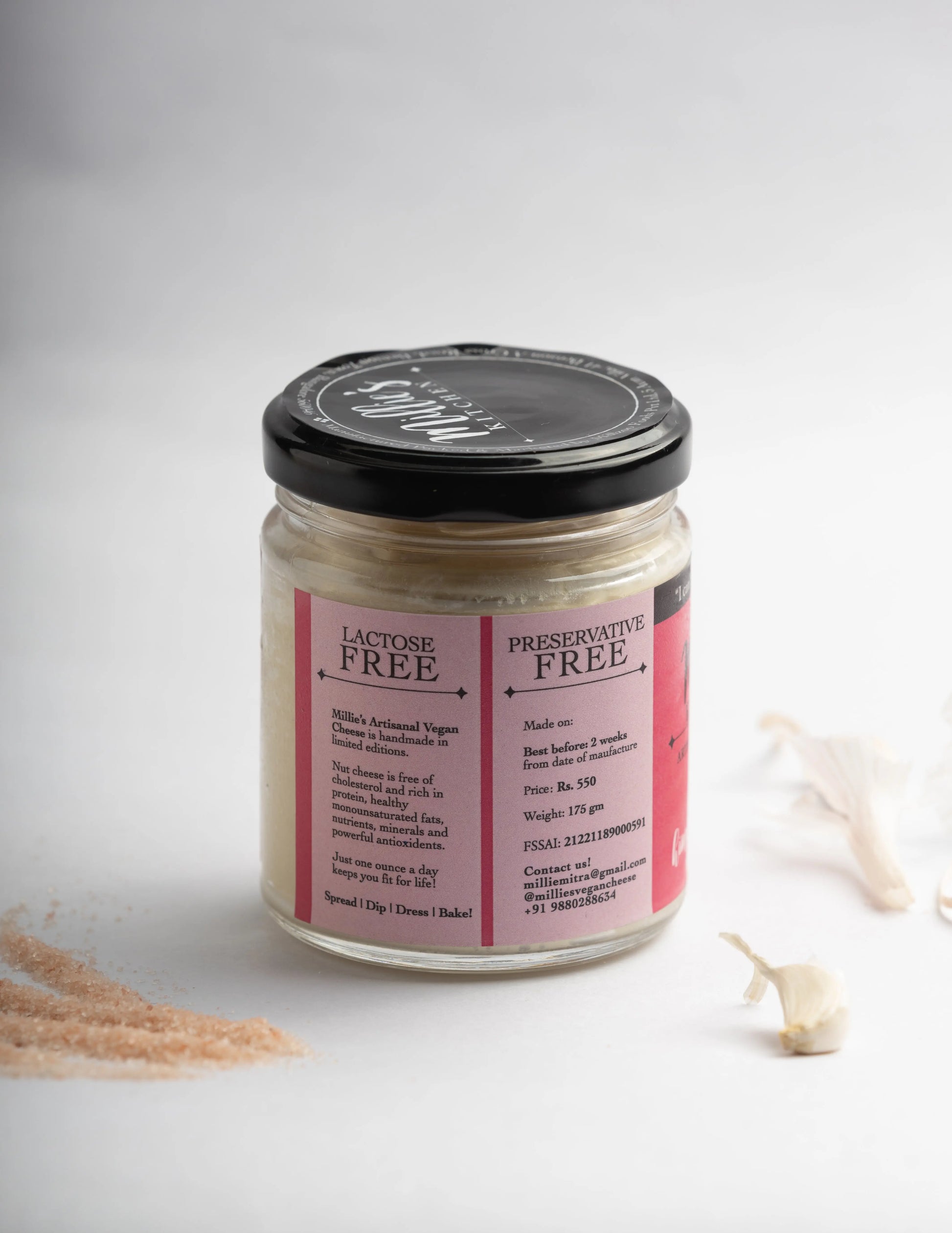 Millie's Vegan Garlic and Pink Himalayan Salt Earth Story