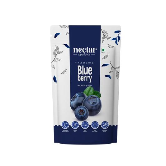 Freeze Dried Black Blueberry Nectar Superfoods