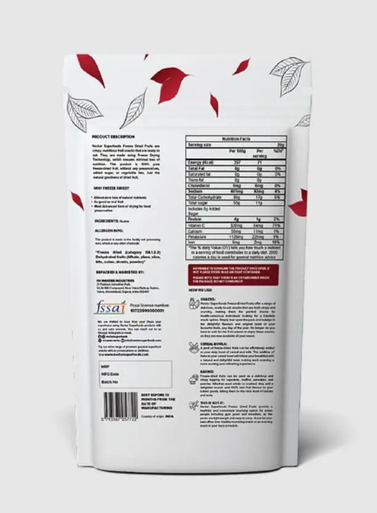 Freeze Dried Lychee Nectar Superfoods