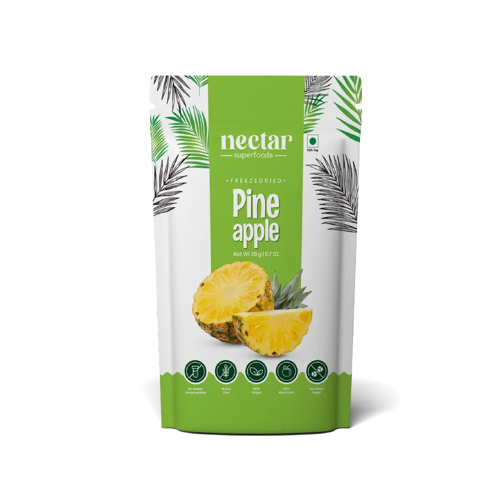 Freeze Dried Pineapple Nectar Superfoods