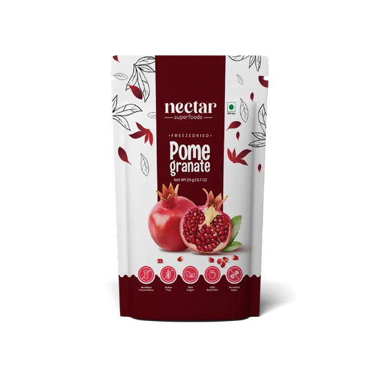 Nectar Superfoods Freeze Dried Pomegranate-20 gms Nectar